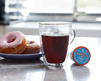 Donut Shop Coffee Product Shot